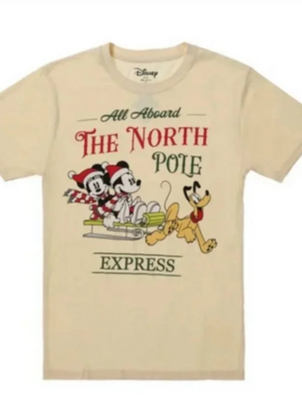 Disney North Pole Express Tee Shirt (Unisex) Size M NWT